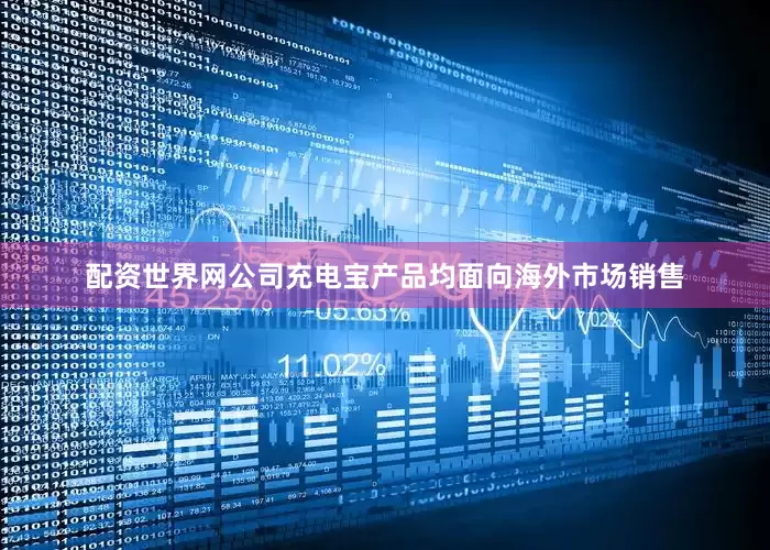 配资世界网公司充电宝产品均面向海外市场销售